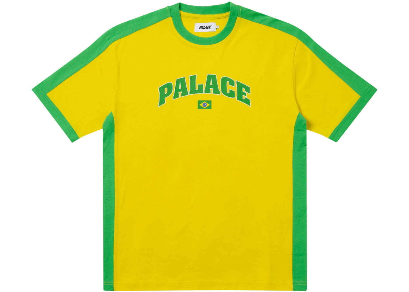 Palace Flag T-shirt Yellow - 1