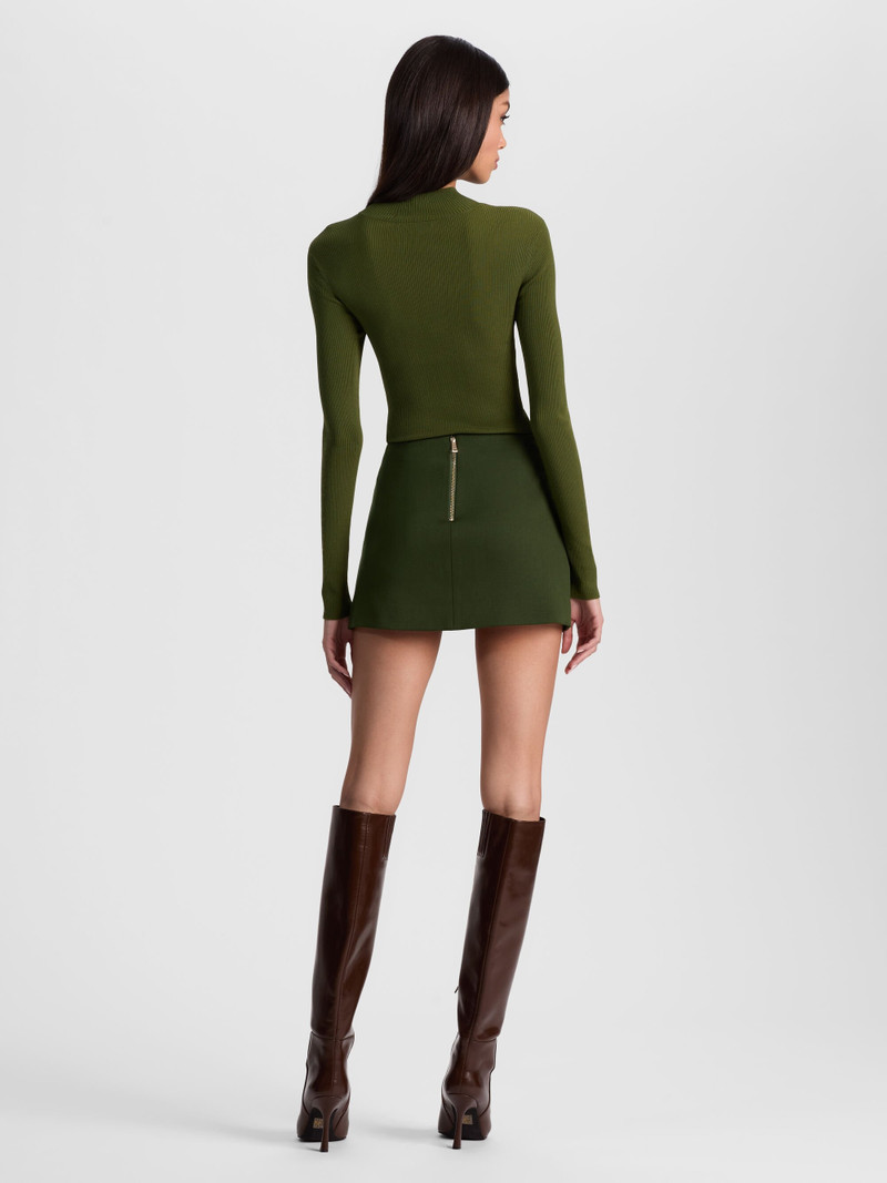 Alice + Olivia RUBI MINI SKIRT outlook