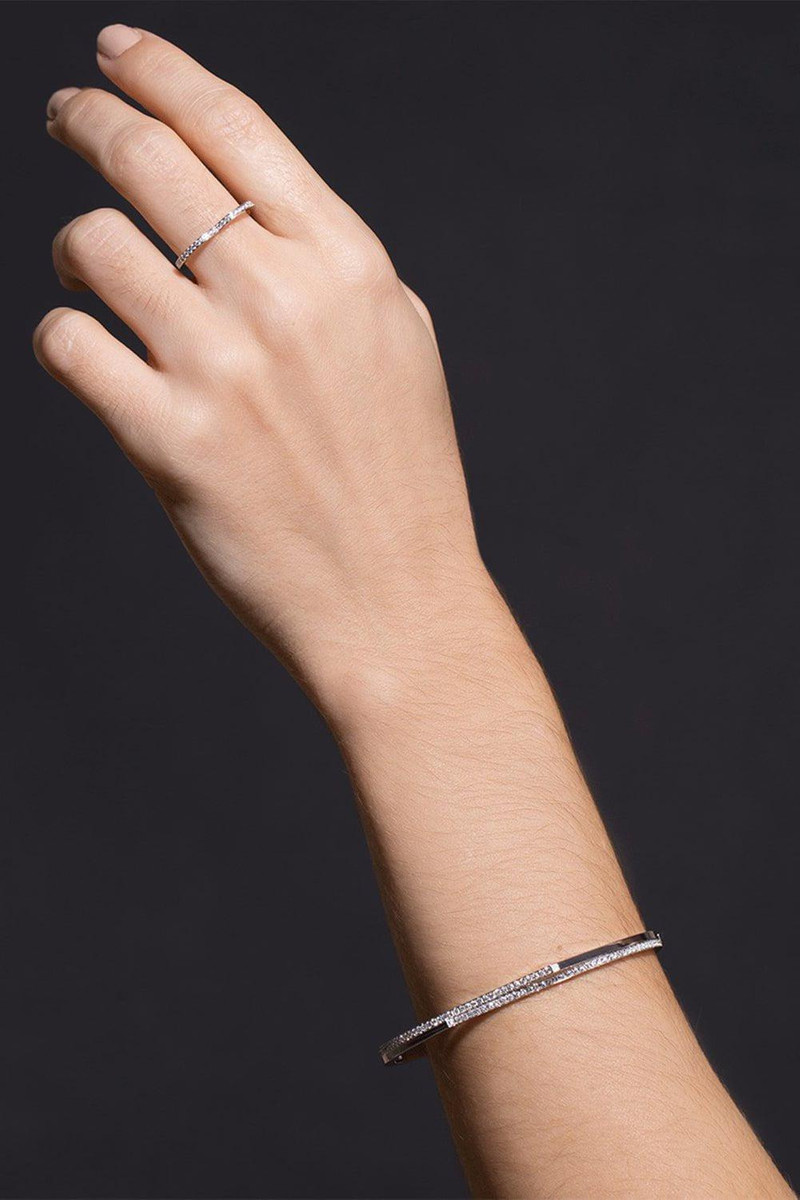 REPOSSI Antifer 2 Row Pave Diamond Bracelet outlook