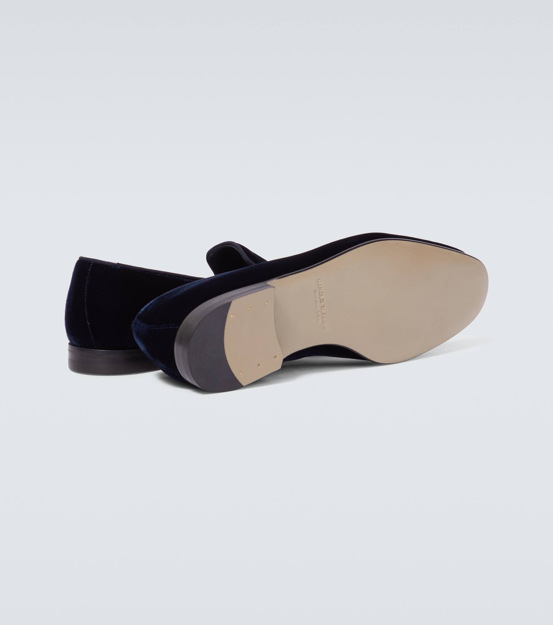 Mario velvet loafers - 7