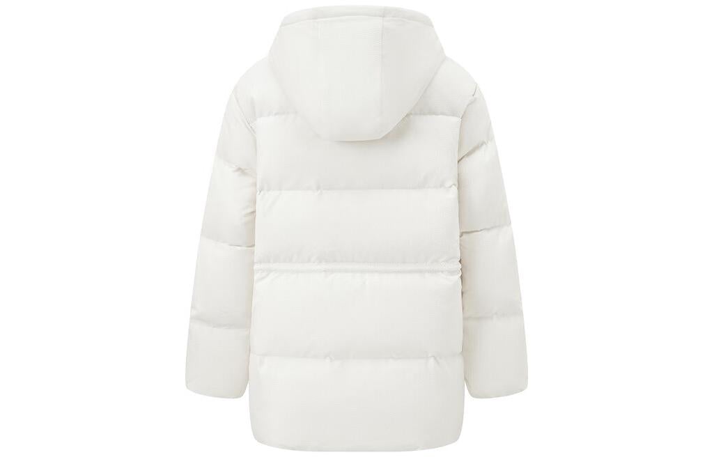 (WMNS) Li-Ning Winter Warm Down Jacket 'White' AYMT150-3 - 2