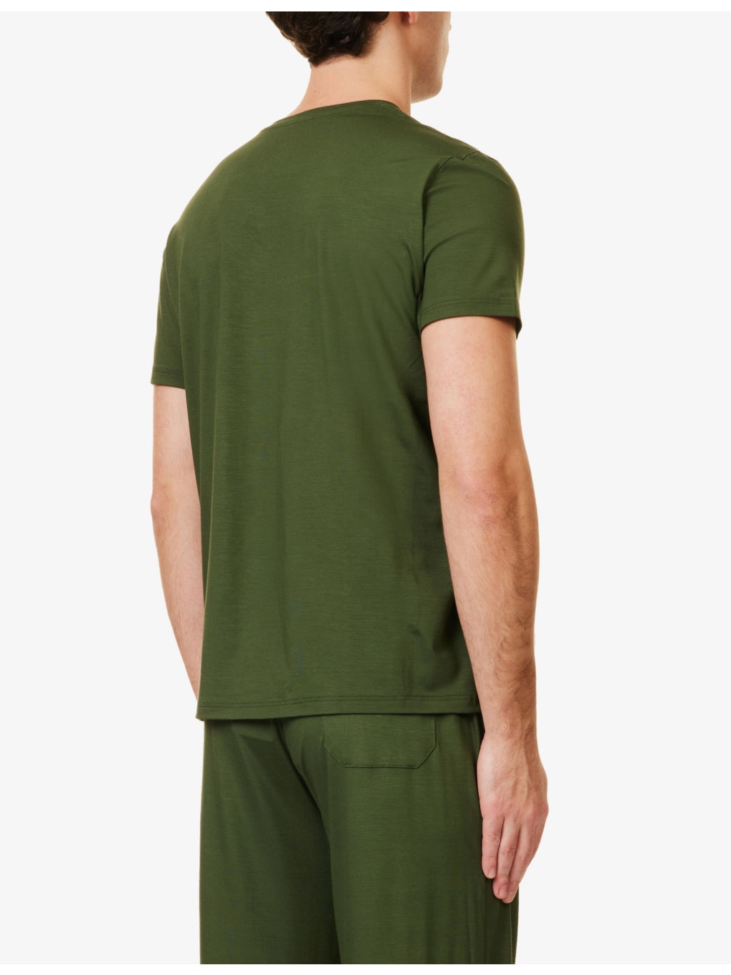 Basel 15 crewneck short-sleeve stretch-jersey T-shirt - 4