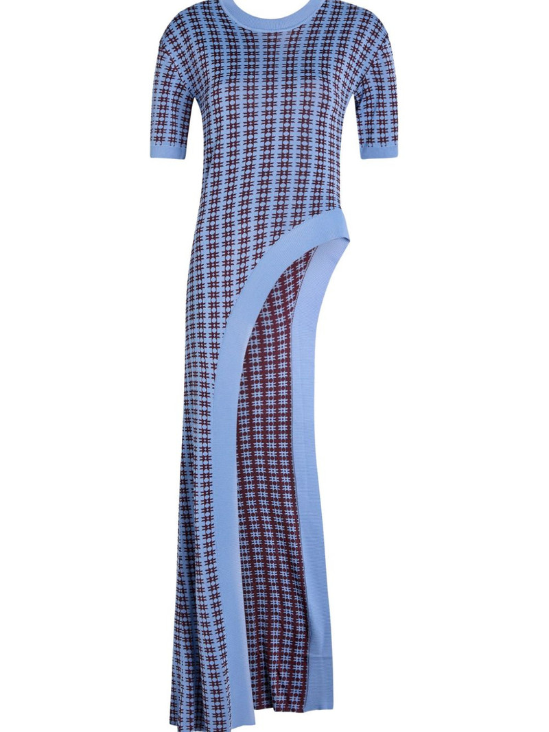 rabanne patterned cut-out dress outlook