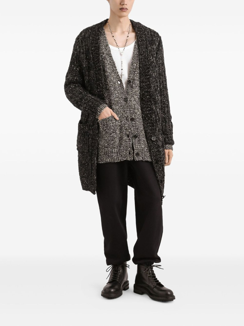 Dolce & Gabbana marl-knit cardigan outlook