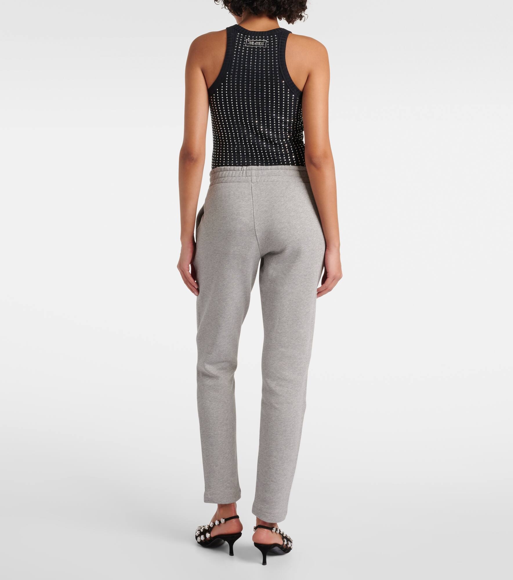 Cotton fleece sweatpants - 3