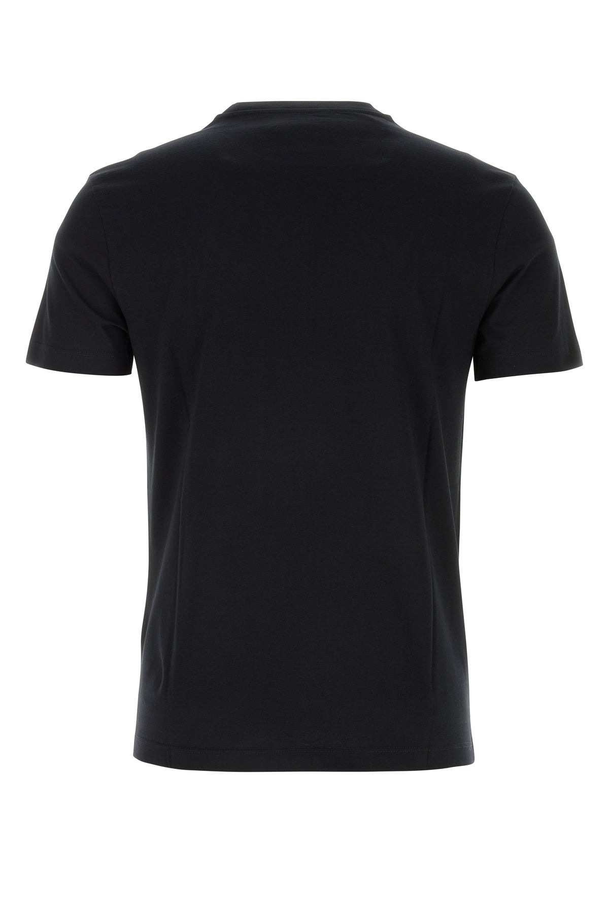 Black cotton t-shirt - 2