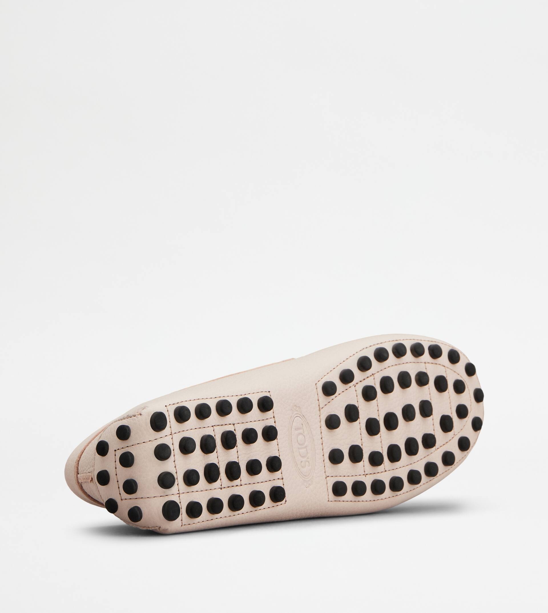 GOMMINO DRIVING SHOES IN LEATHER - PINK - 4