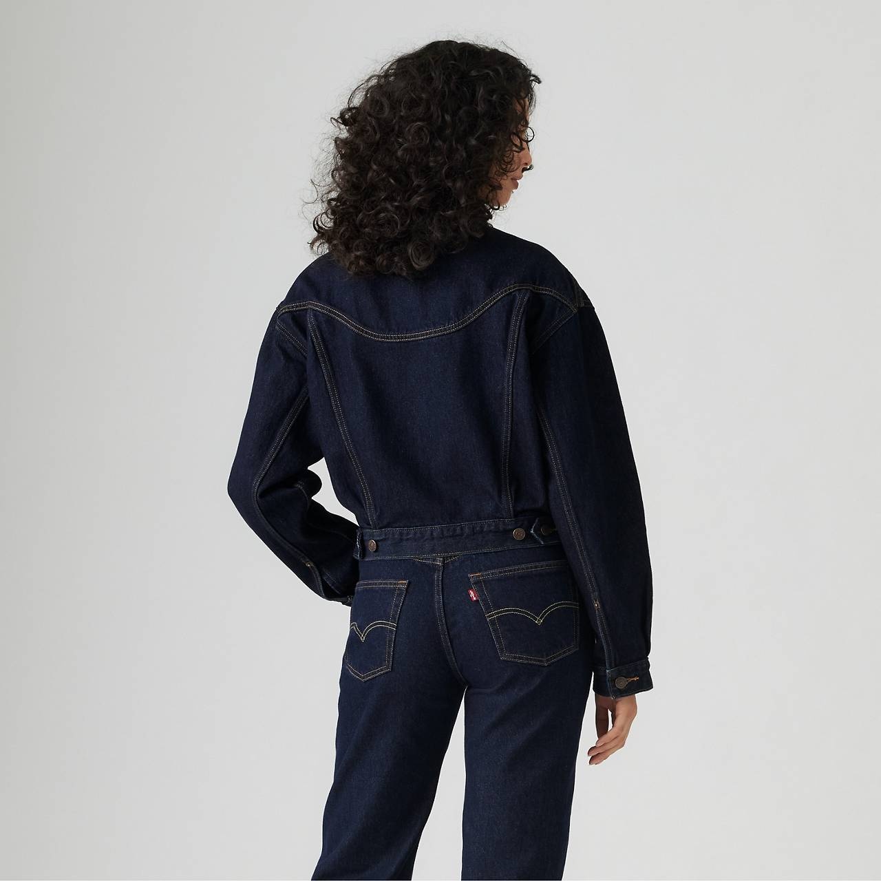 SHRUNKEN '90S TRUCKER JACKET - 4