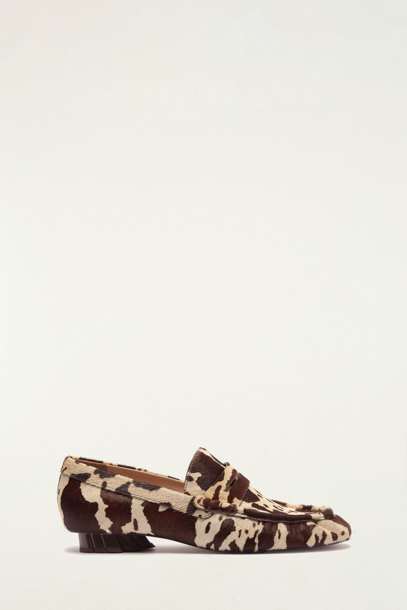 Animal Print Heeled Loeafer 1