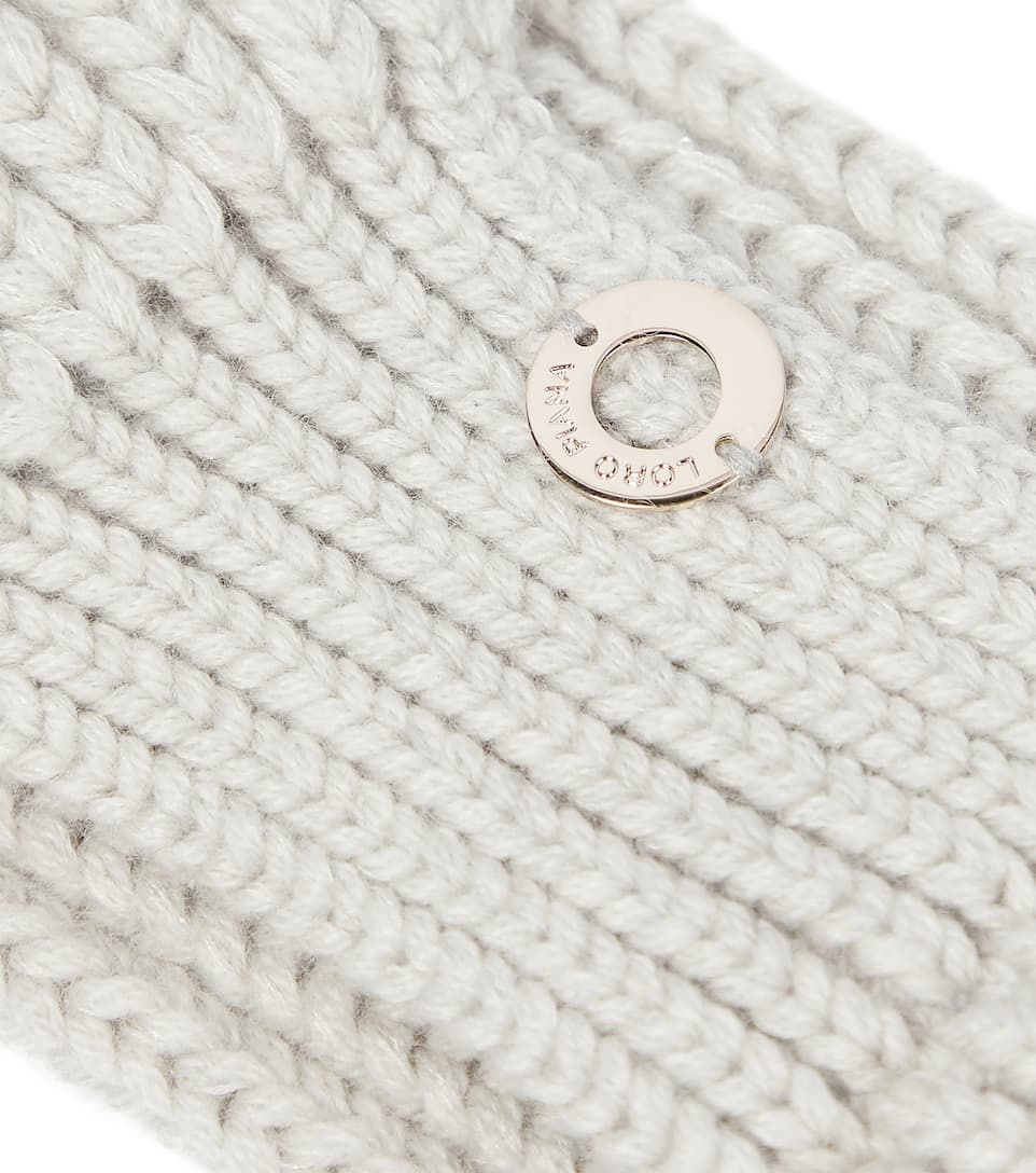 Ribbed-knit cashmere-blend headband - 3