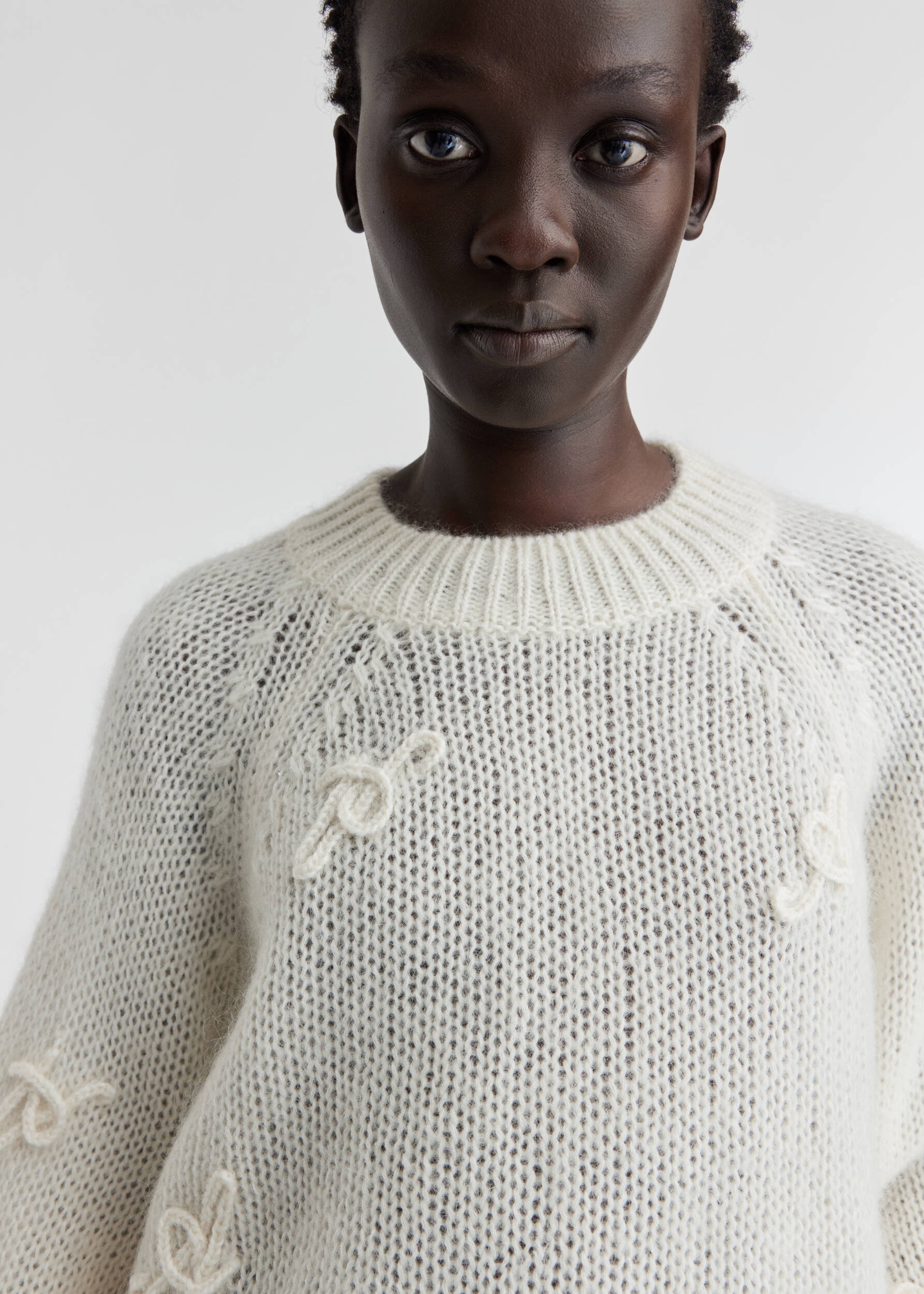 Greys Embroidered Sweater - 5