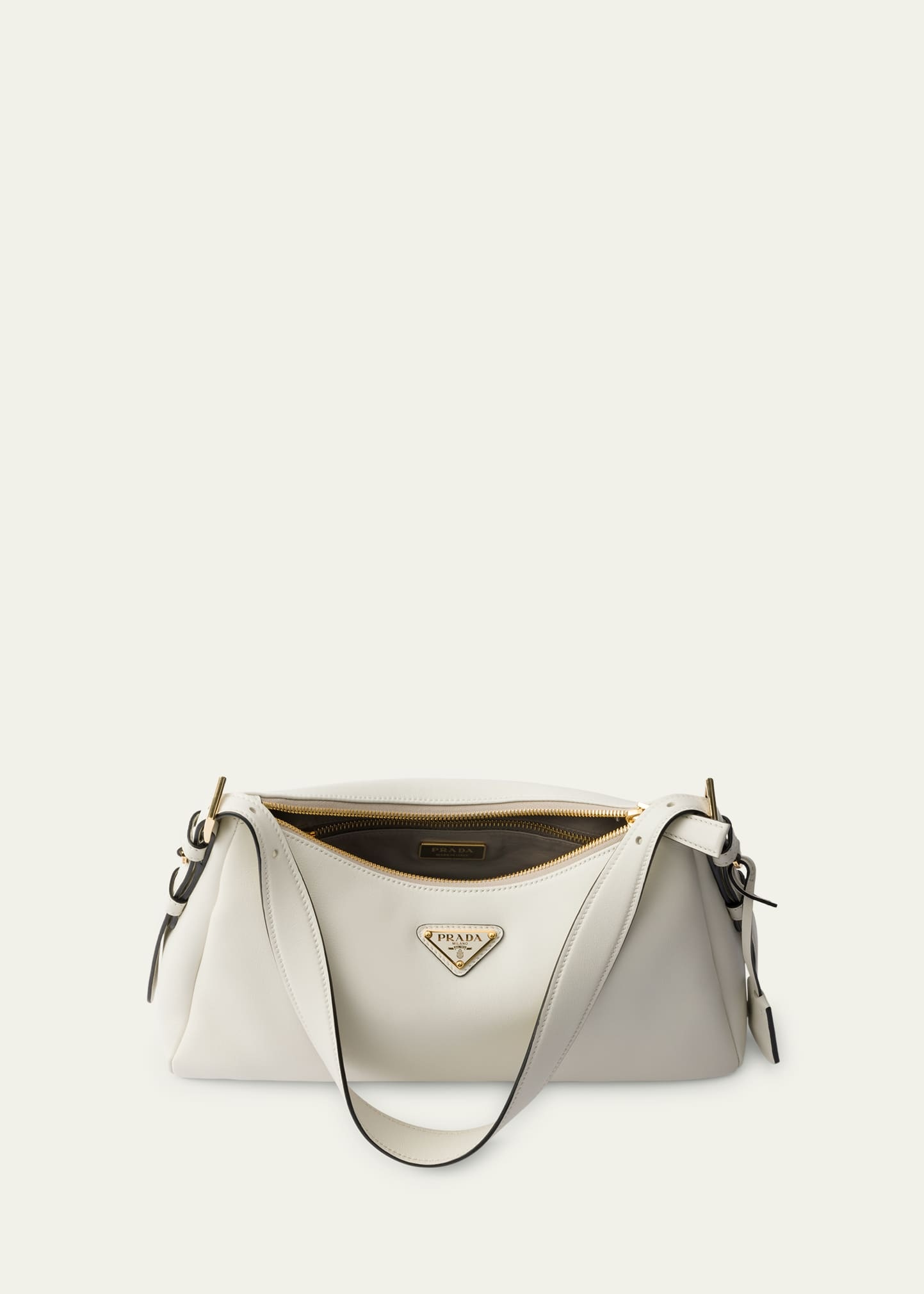 Aimee Zip Leather Shoulder Bag - 4