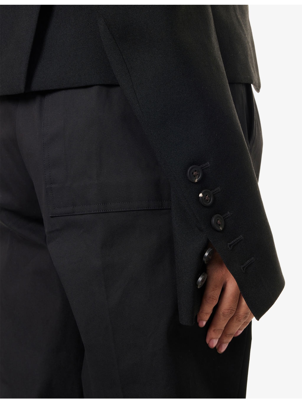 Alice Peak-Lapel Wool Jacket - 6