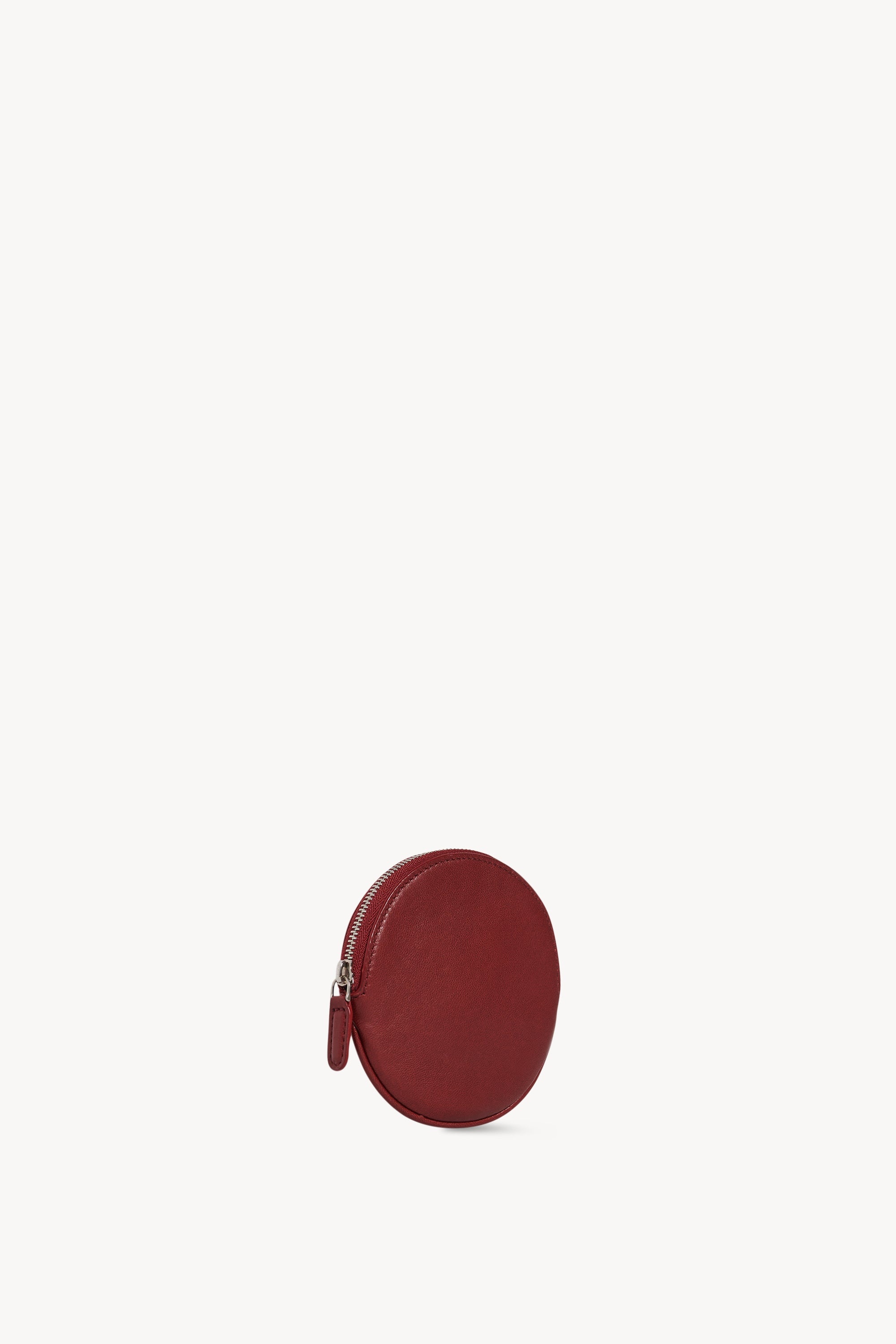 Round Pouch in Leather - 2