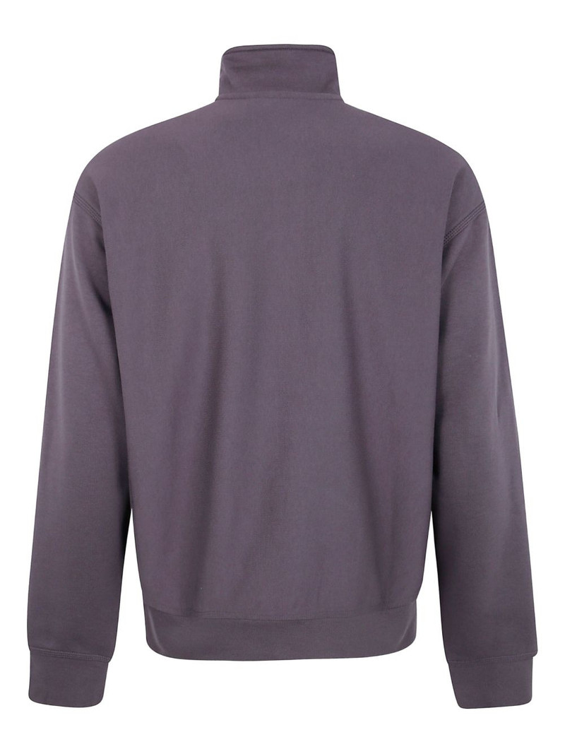 Carhartt Half Zip American Script embroidered sweatshirt outlook