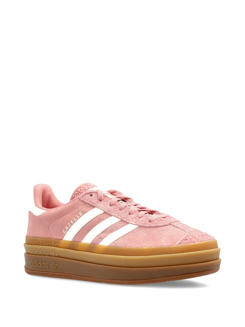 Gazelle Bold suede three-stripe sneakers - 2