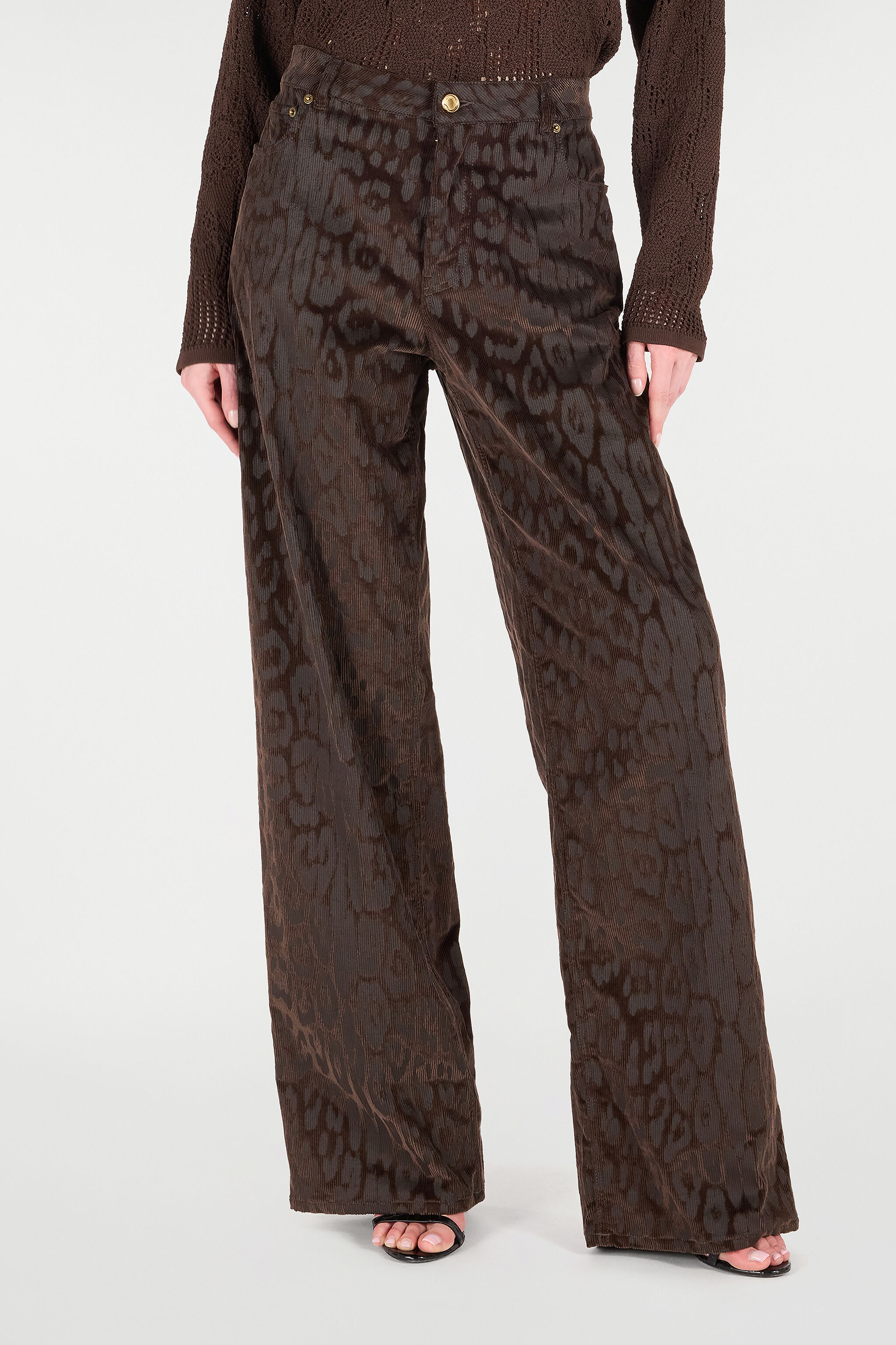 Jaguar Skin Corduroy Pants - 3