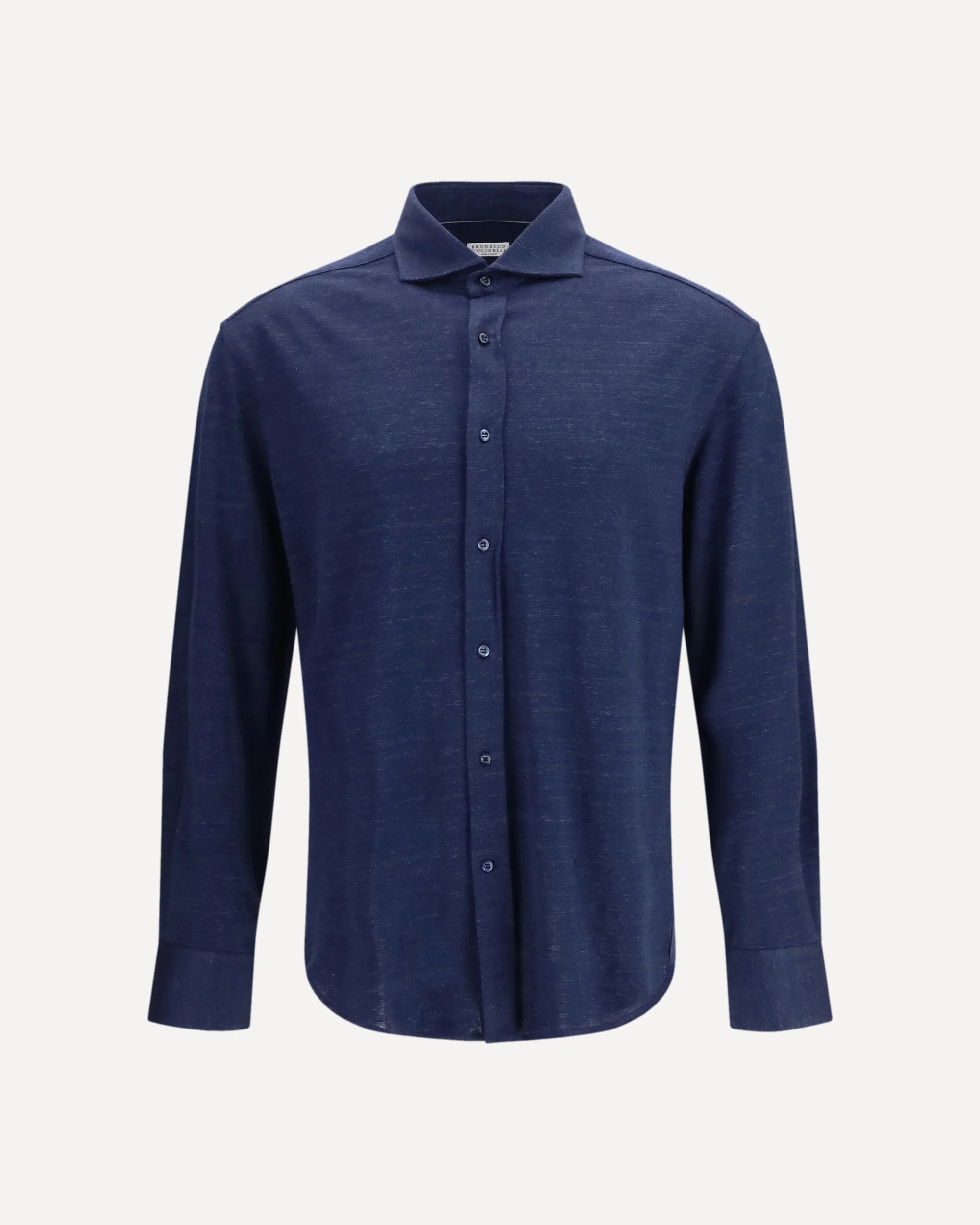 Linen and cotton knit Shirt - 1