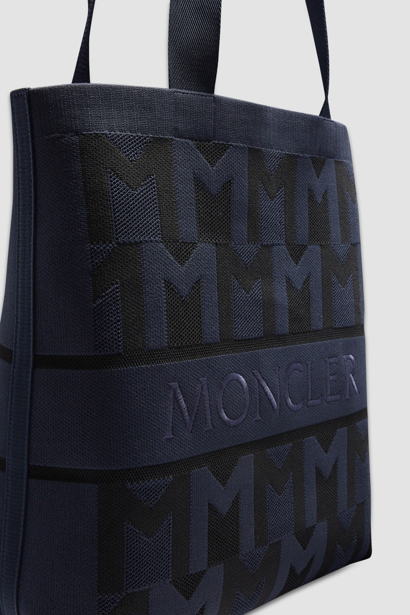 Monogram Knit Tote Bag 6