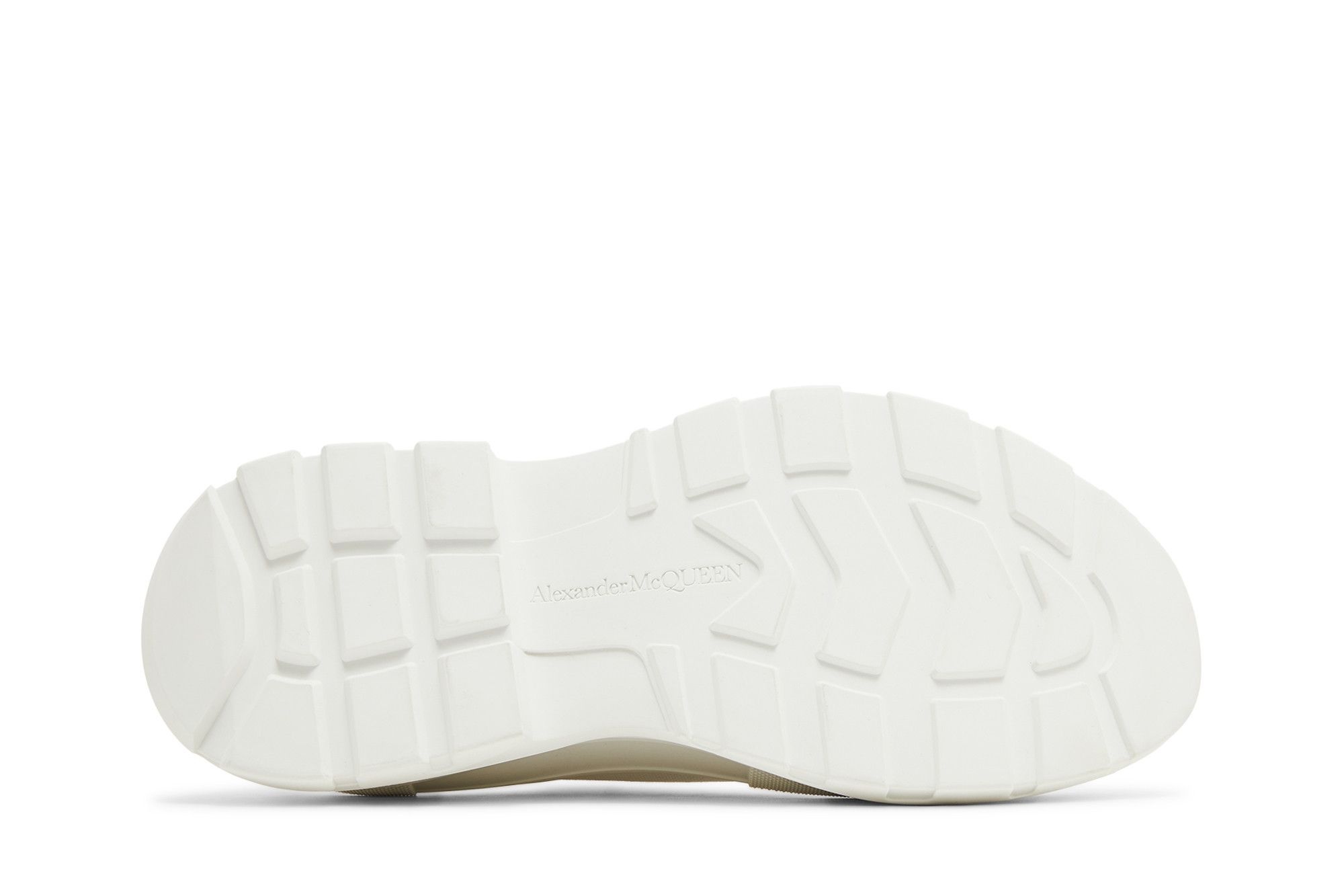 Alexander McQueen Tread Slick Lace Up 'White' - 4