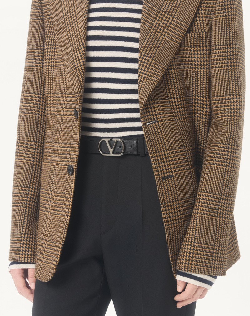 Valentino VLOGO SIGNATURE BELT IN SHINY CALFSKIN 30 MM outlook