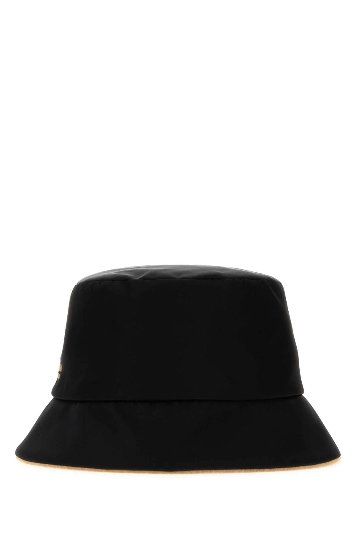 Prada Women Black Re-Nylon Reversible Bucket Hat - 1