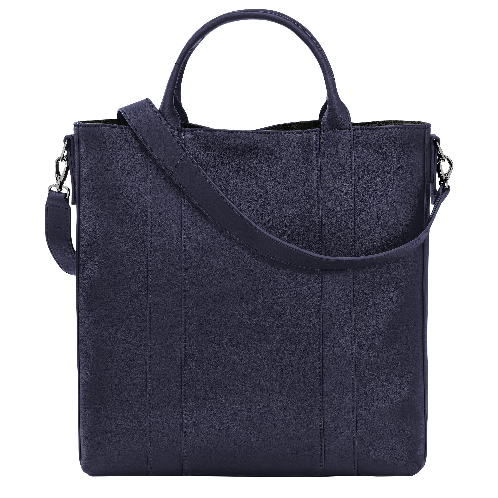 Longchamp 3D L Tote bag Bilberry - Leather - 3