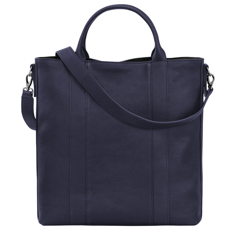 Longchamp 3D L Tote bag Bilberry - Leather 3