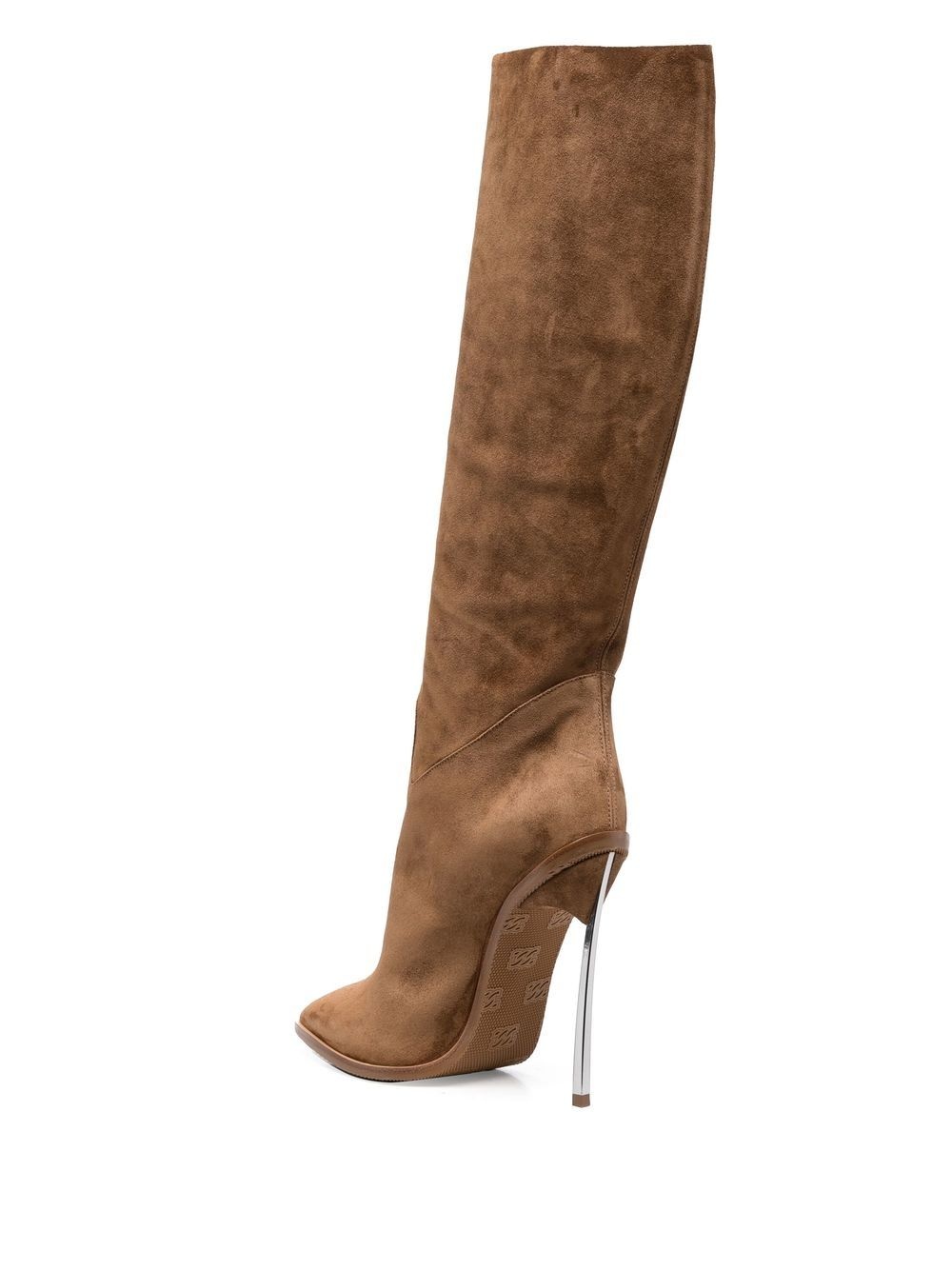 suede stiletto boots - 3