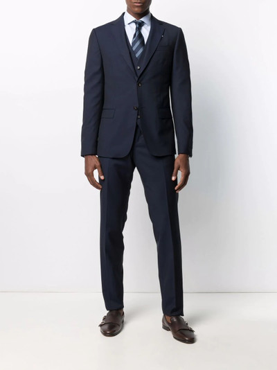 Z Zegna fitted single-breasted suit outlook