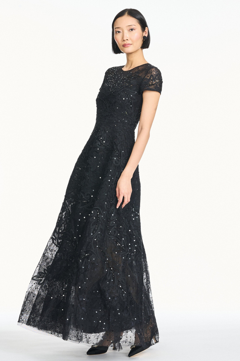 ELEKTRA GOWN - NOIR 3