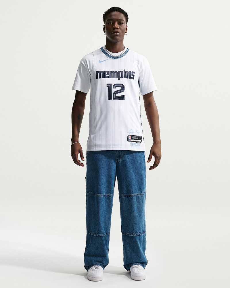 Ja Morant Memphis Grizzlies City Edition Men's Nike Dri-FIT ADV NBA Authentic Jersey 7