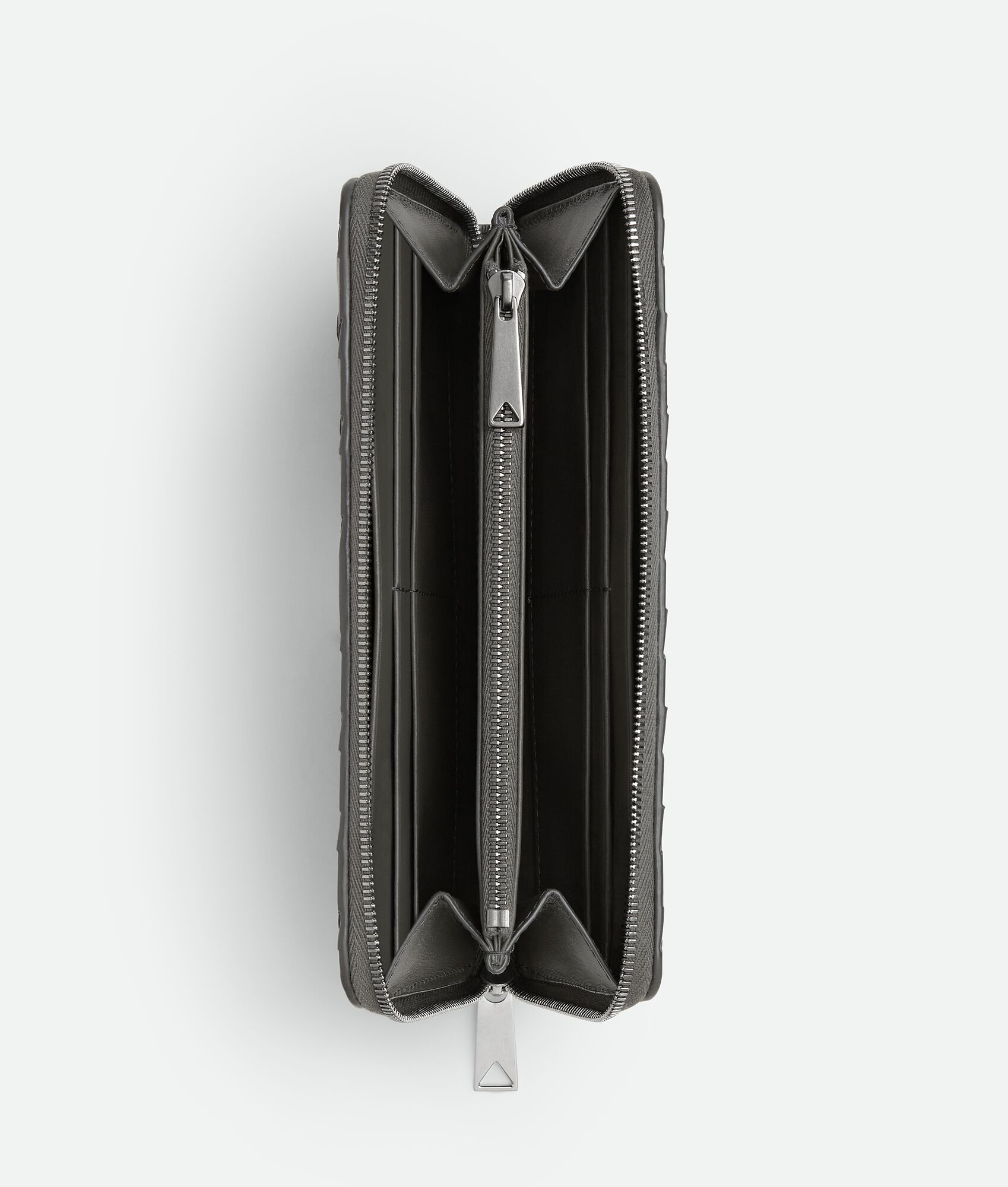 Intrecciato Zip Around Wallet - 2