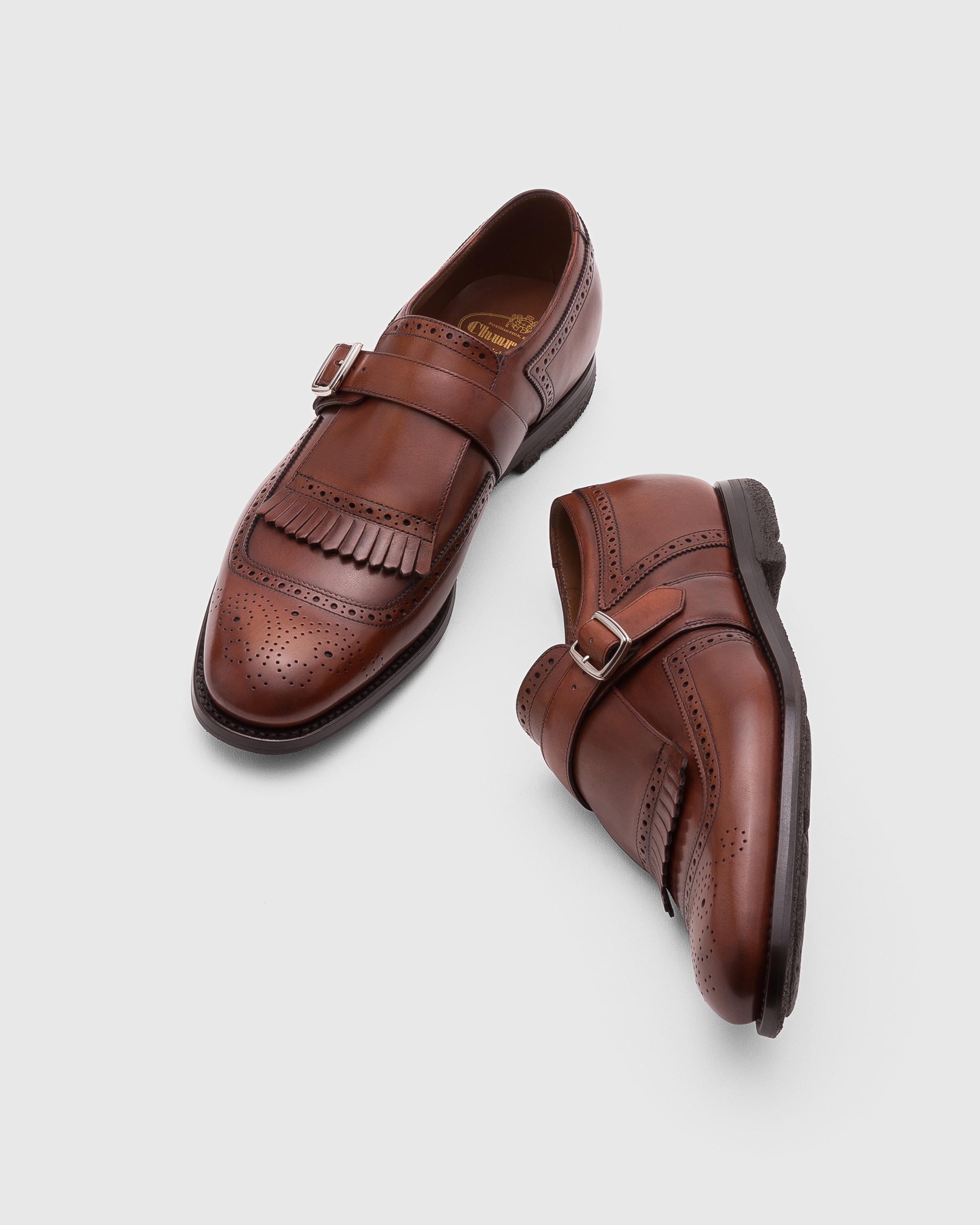 Decò Calf Leather Monk Strap Loafer - 2