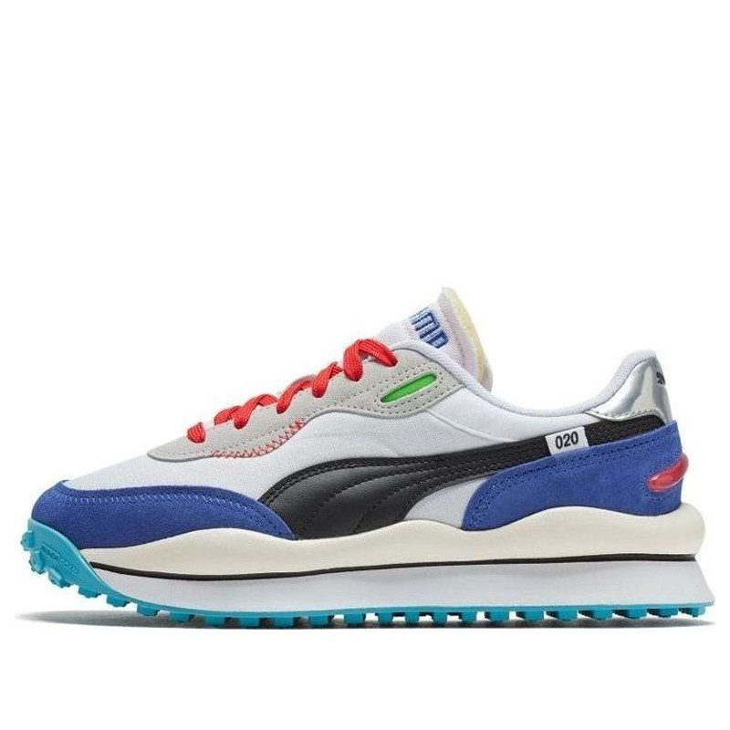 PUMA Style Rider Ride On 'White Dazzling Blue' 372839-01 - 1