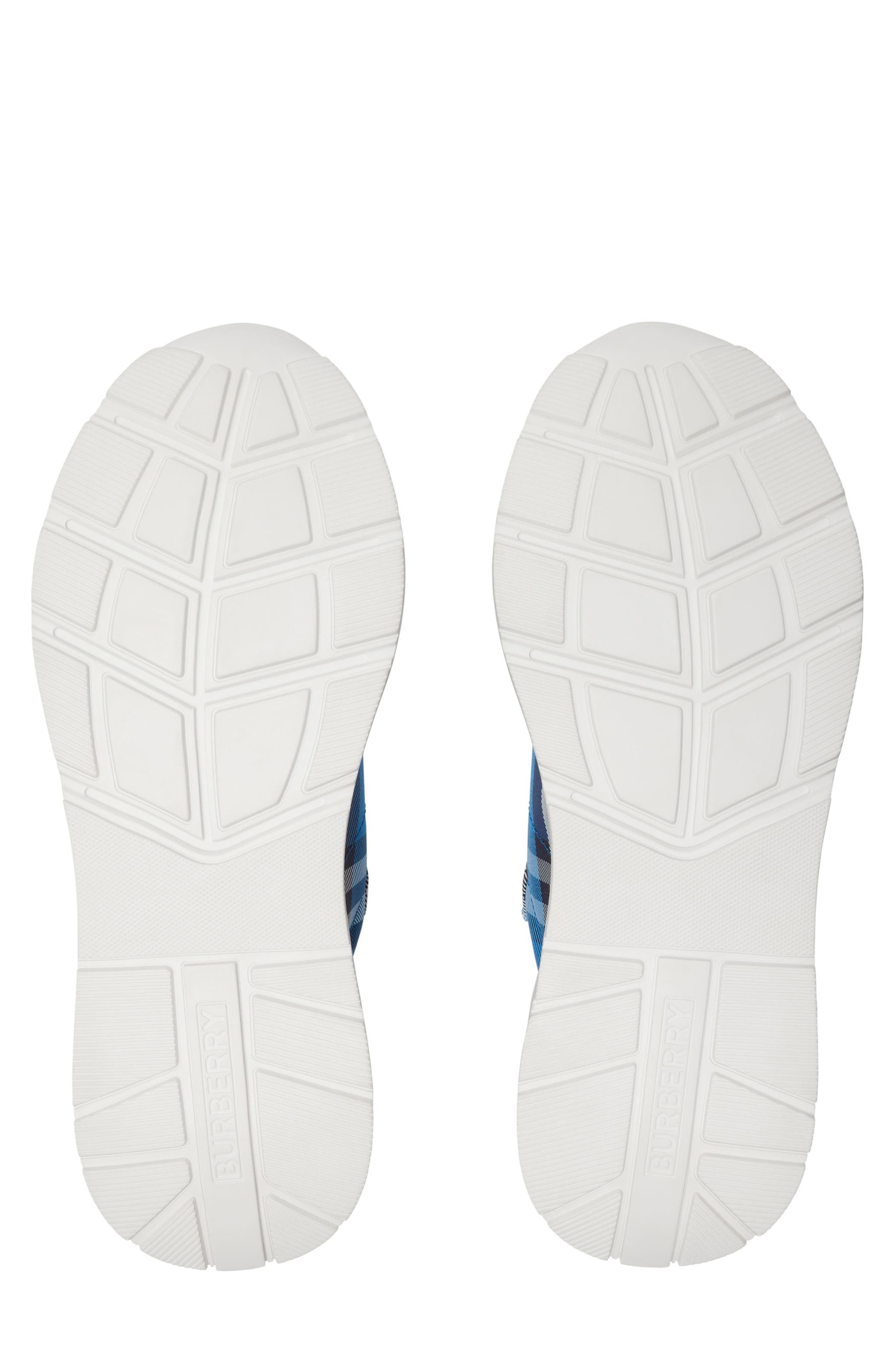 burberry Regis Check Sneaker in Hyacinth at Nordstrom - 4