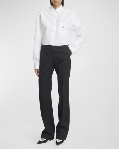 Givenchy Straight-Leg Formal Wool Trousers outlook