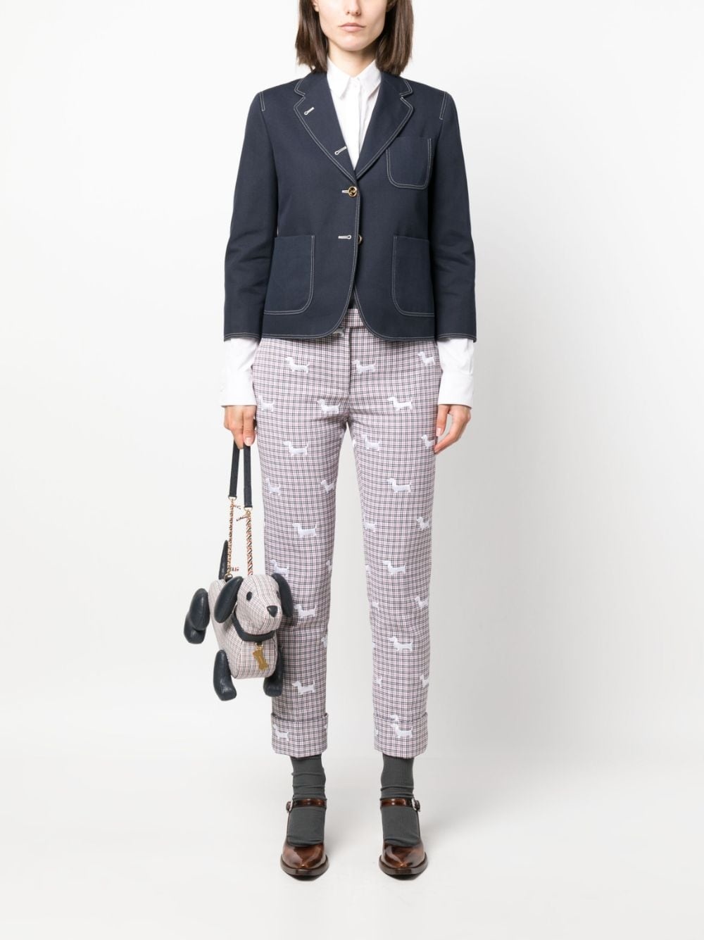 sack-patch cropped jacket - 2