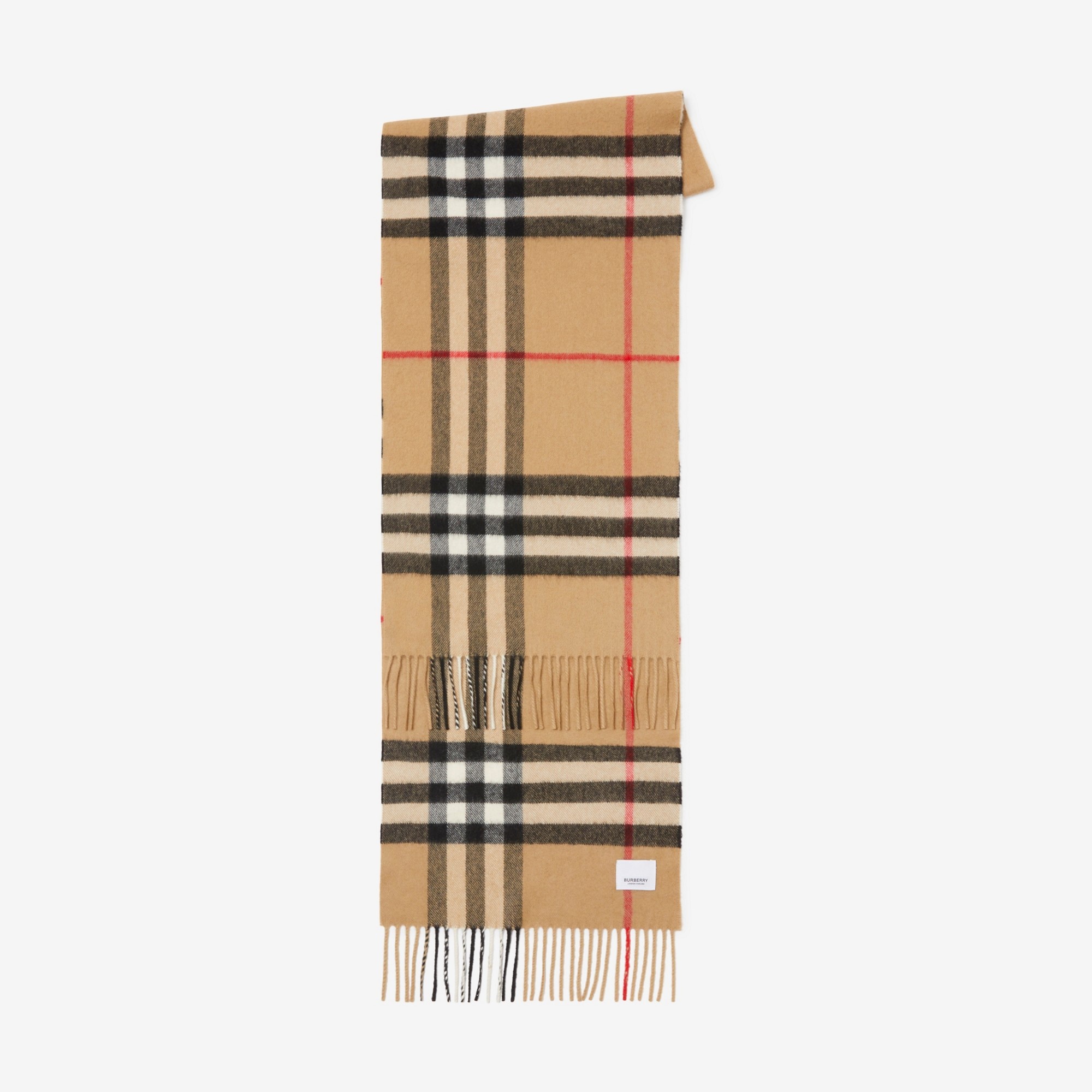 The classic check cashmere scarf