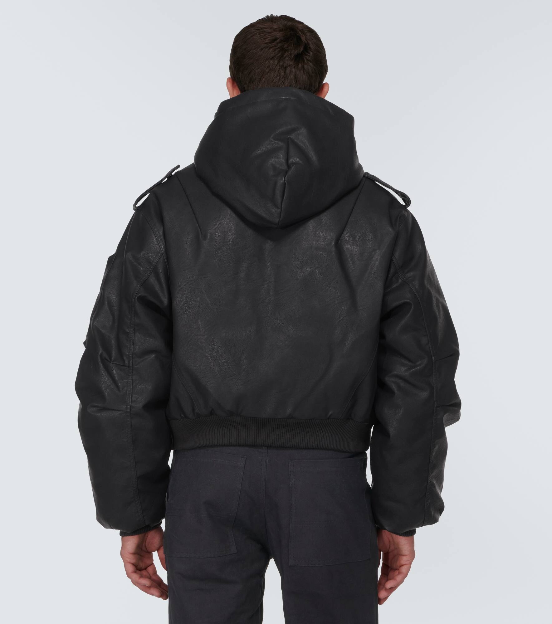 Moto bomber jacket - 4