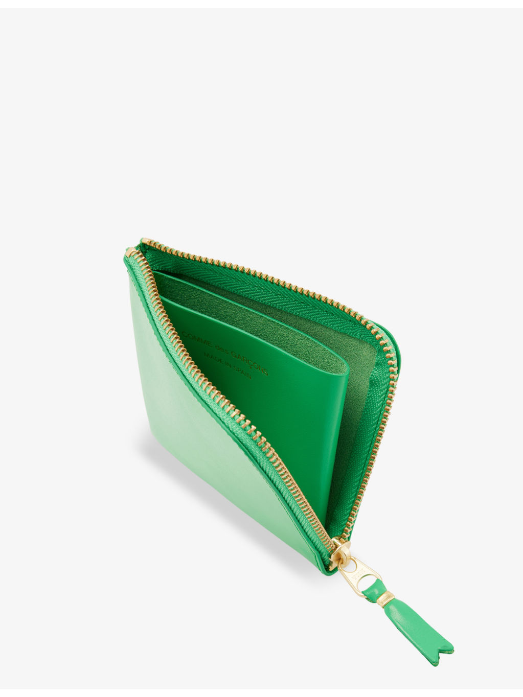 Half-zip leather wallet - 4