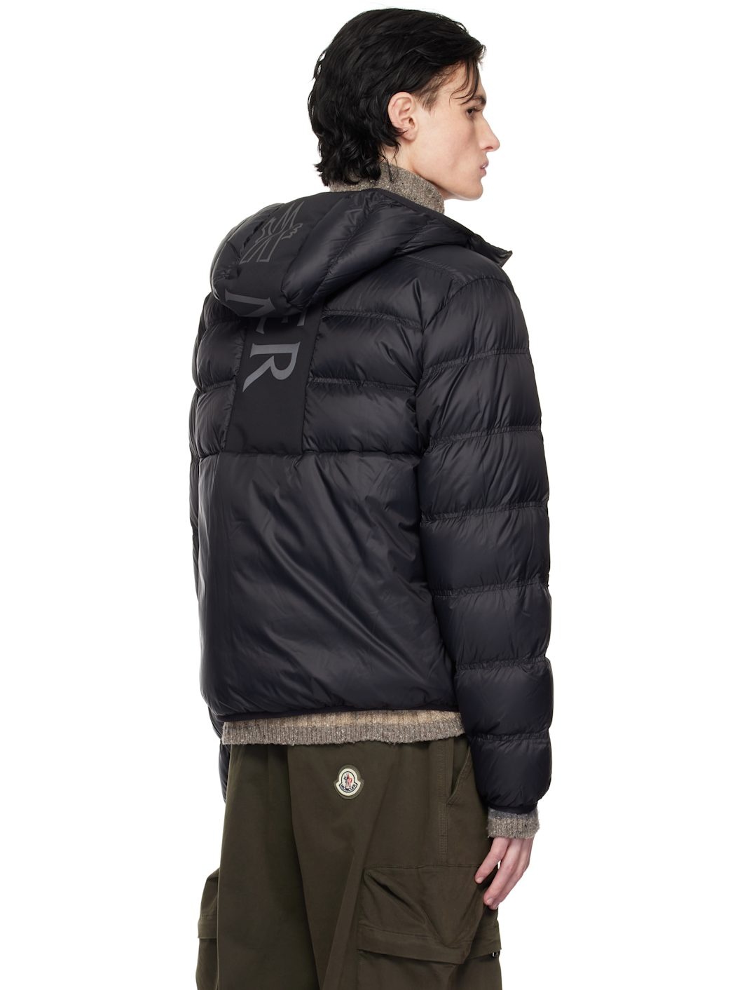 Black Gardy Down Jacket - 3