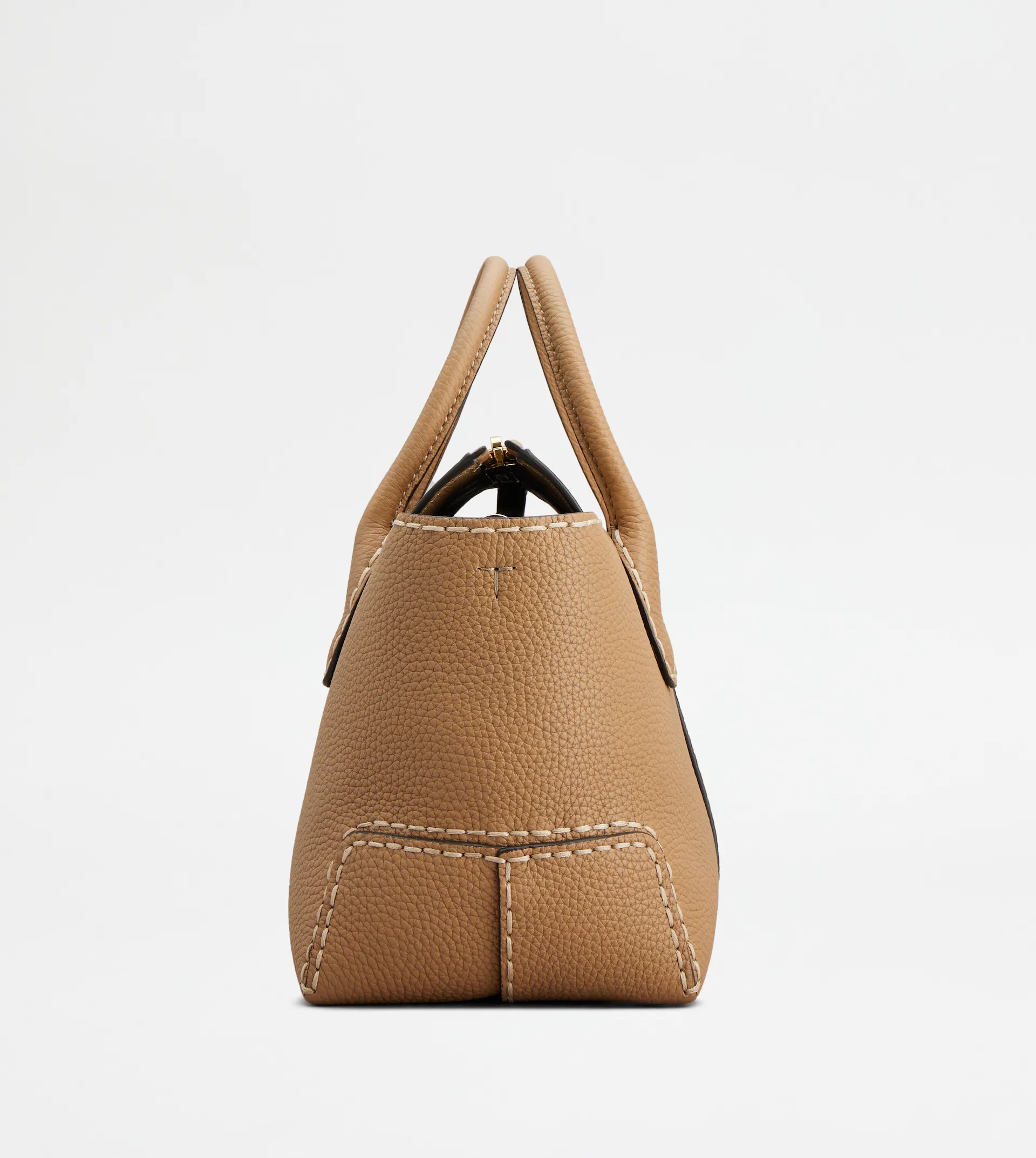 TOD'S DI BAG IN LEATHER SMALL - NATURAL - 5