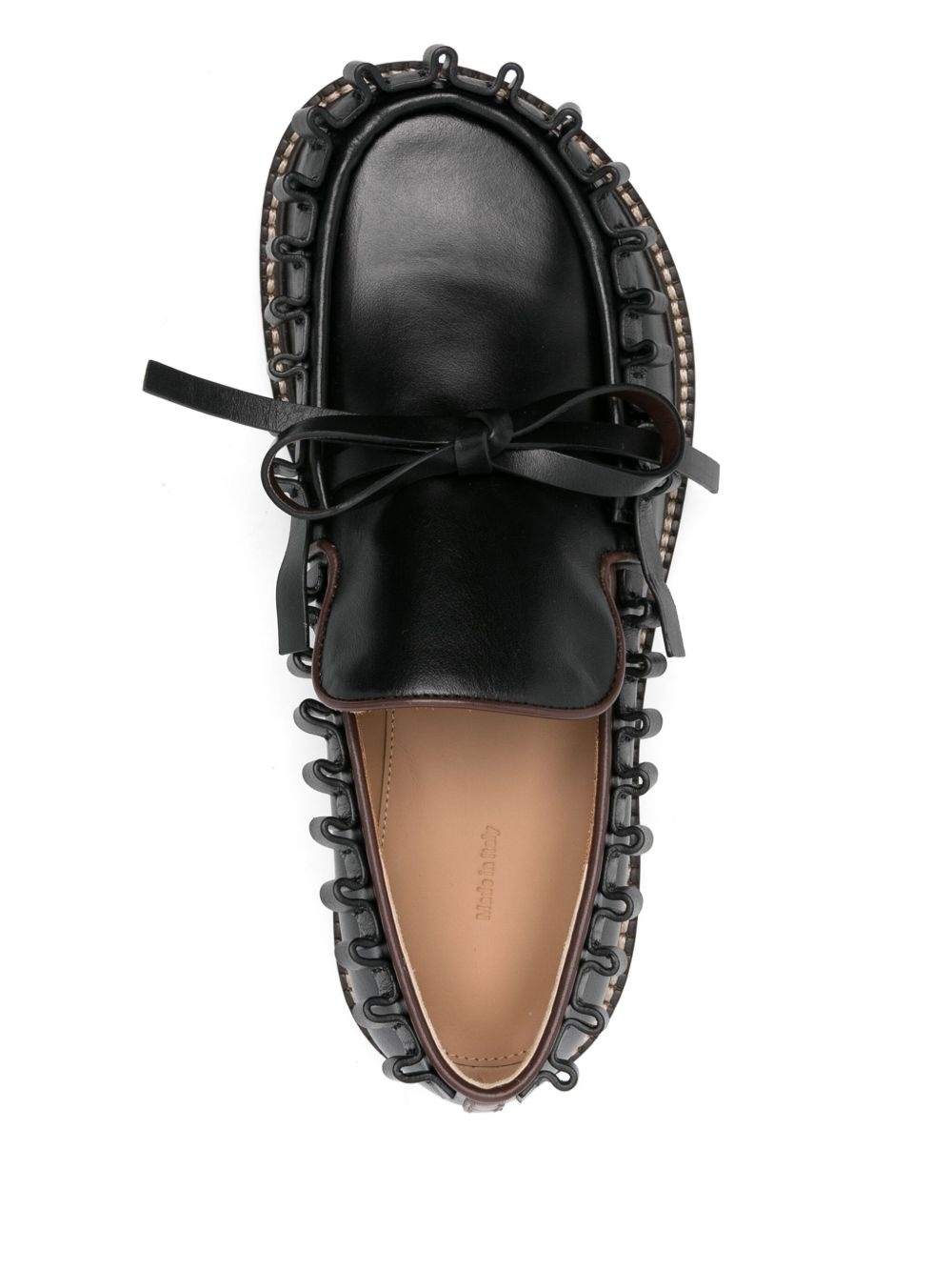 ruffle-detail loafers - 4