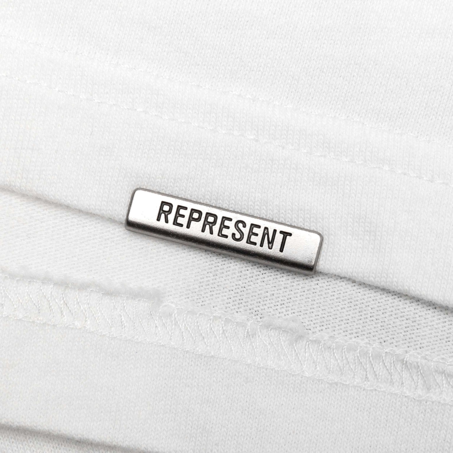 FEATURE X REPRESENT MULTI LOGO T-SHIRT - FLAT WHITE - 5