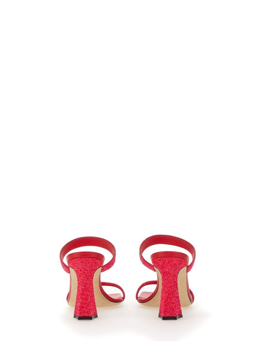 GIUSEPPE ZANOTTI MULES WITH GLITTER - 3