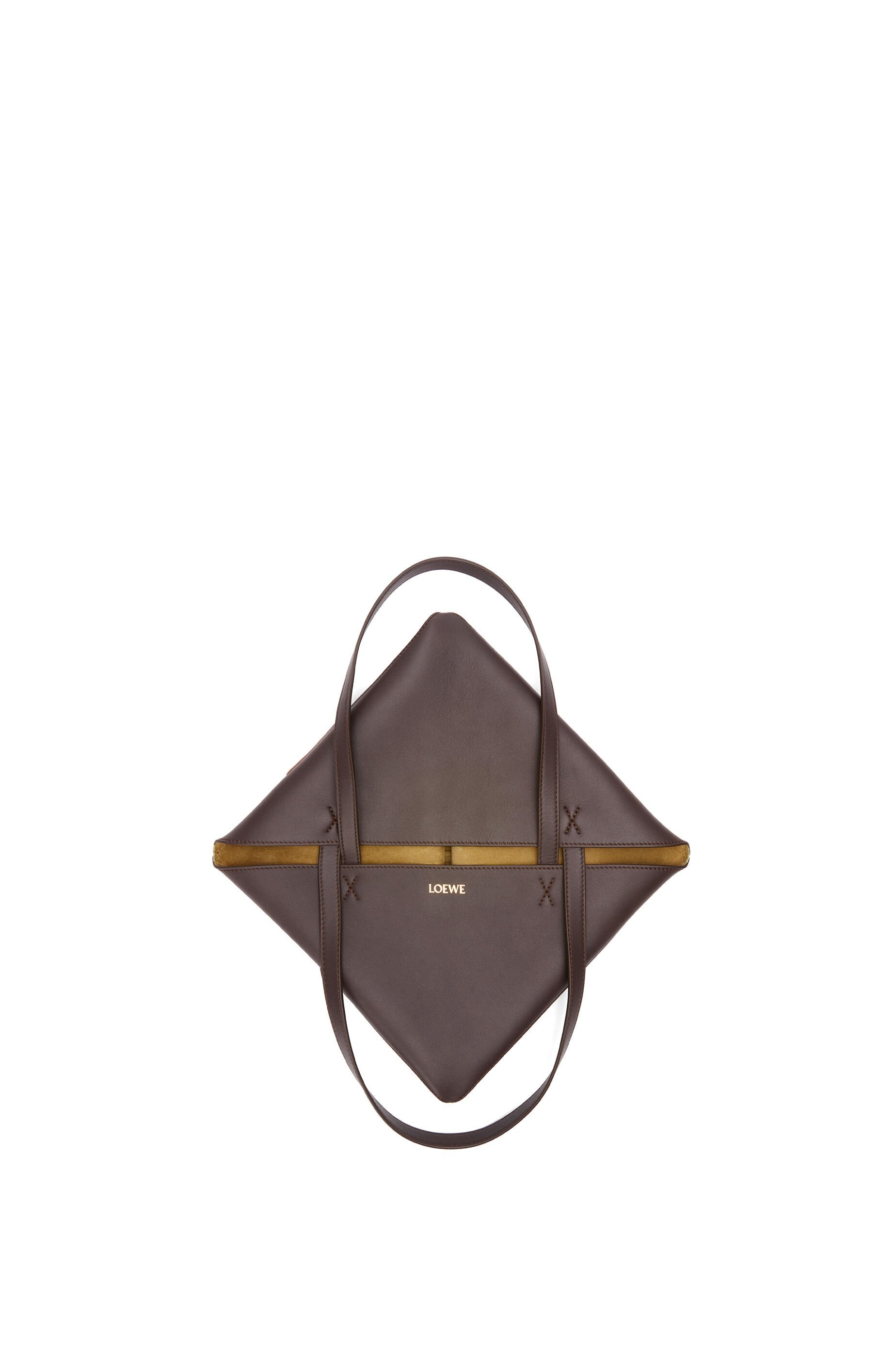 Medium Puzzle Fold tote in calfskin and suede - 8