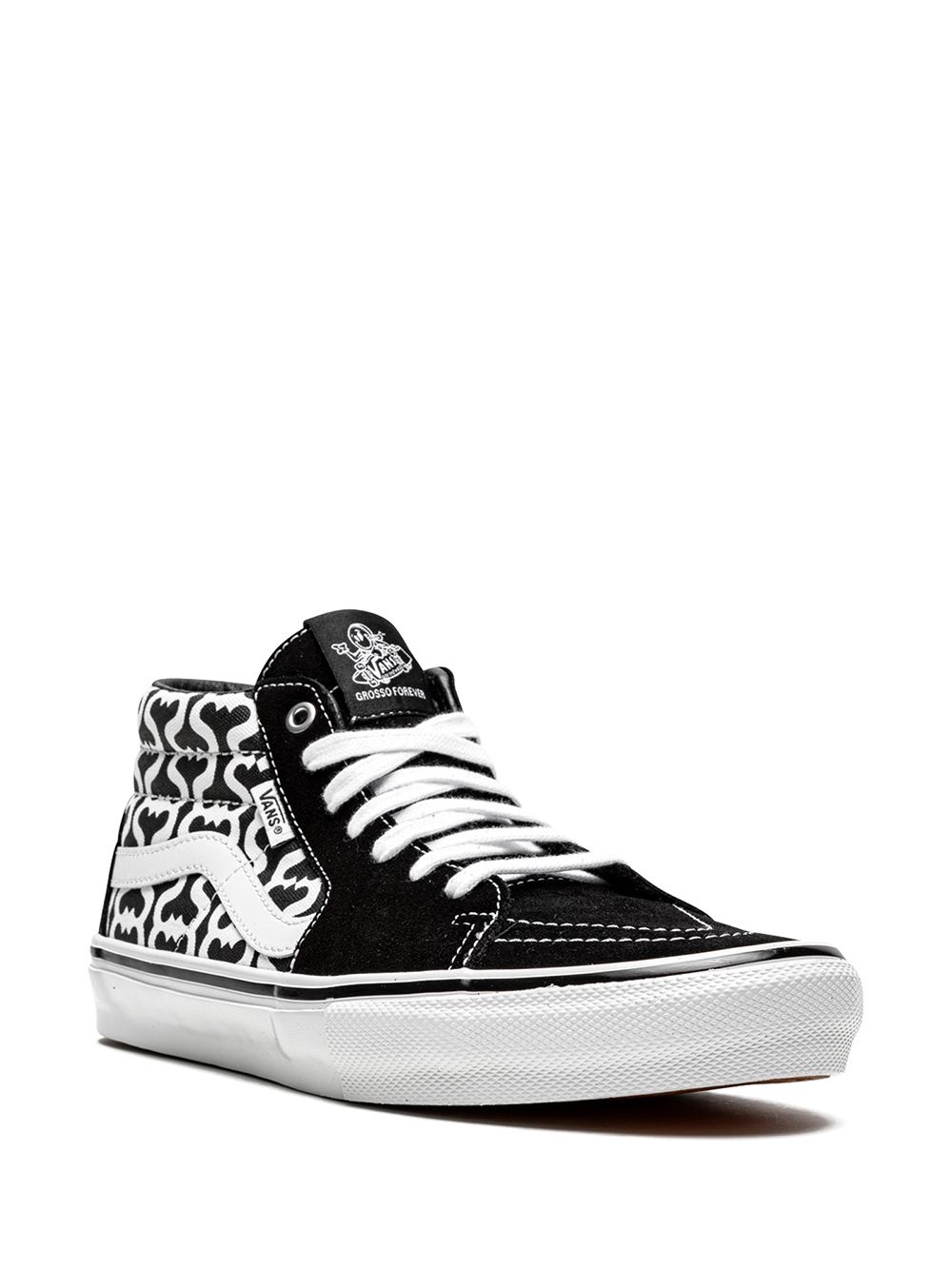 x Supreme Skate Grosso Mid "Monogram S - Black" sneakers - 2