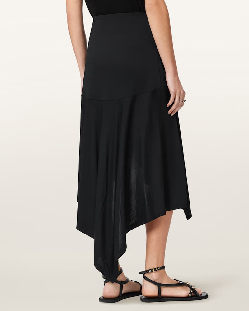 ANNALIE JERSEY MIDI SKIRT 6