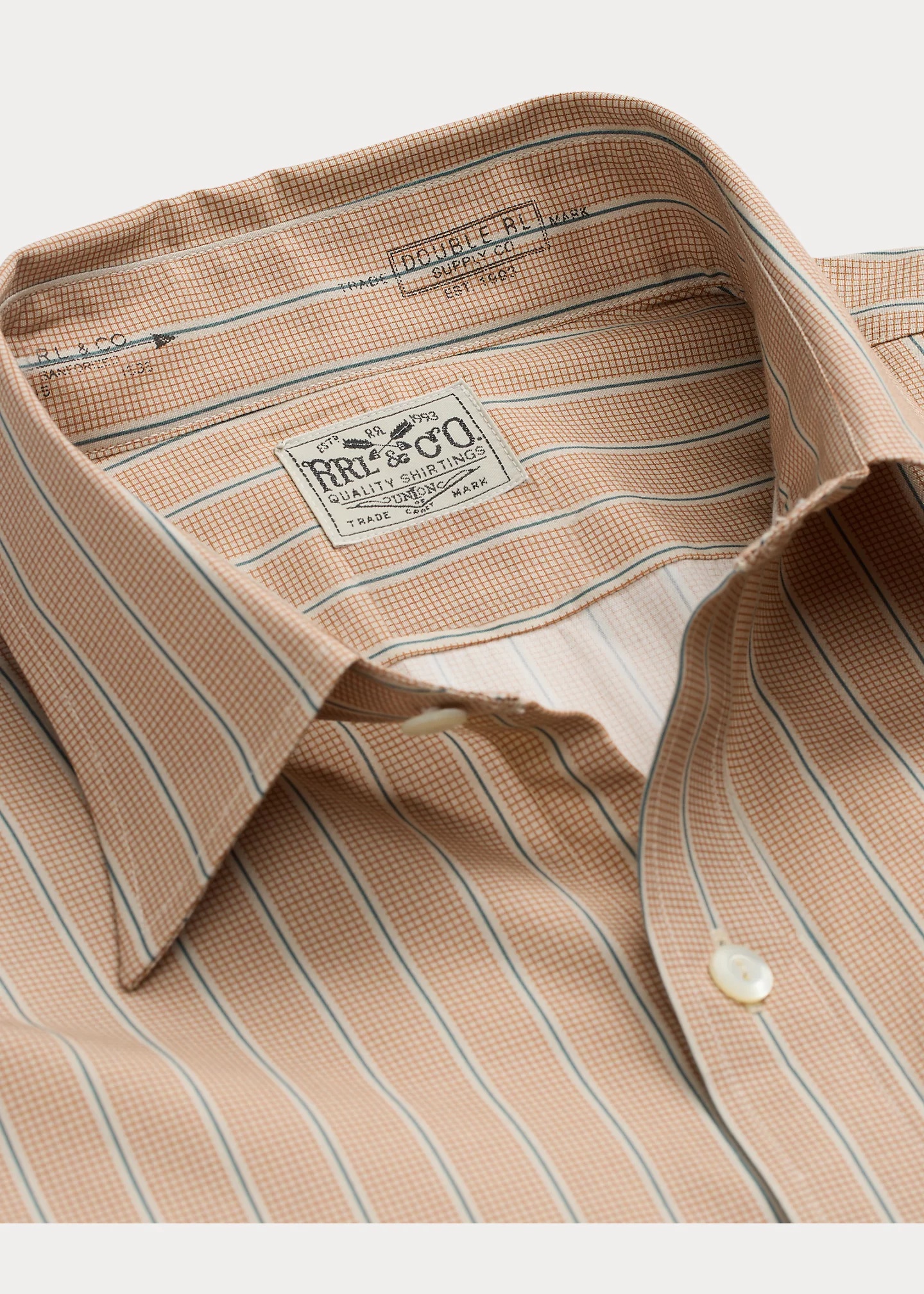 Slim Fit Stripe-Print Woven Shirt - 7